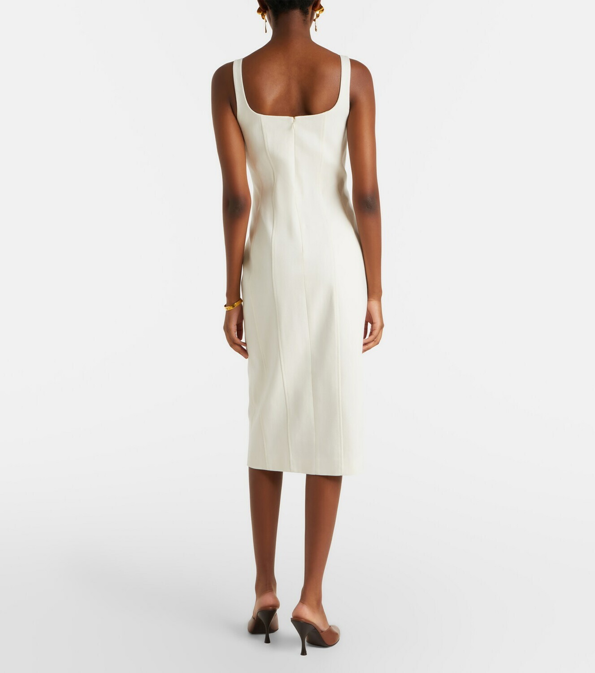 Veronica Beard Liana cotton midi dress