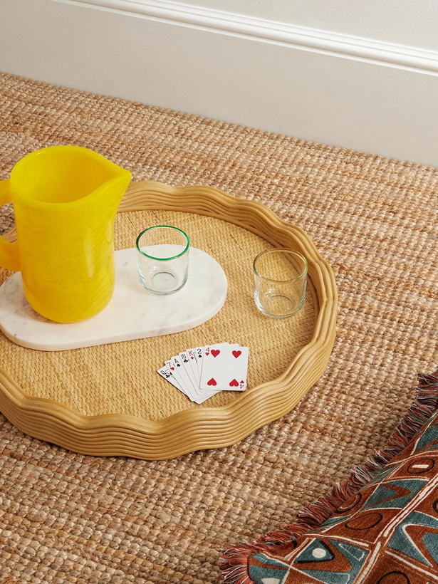 Photo: Soho Home - Pangbourne Rattan Tray