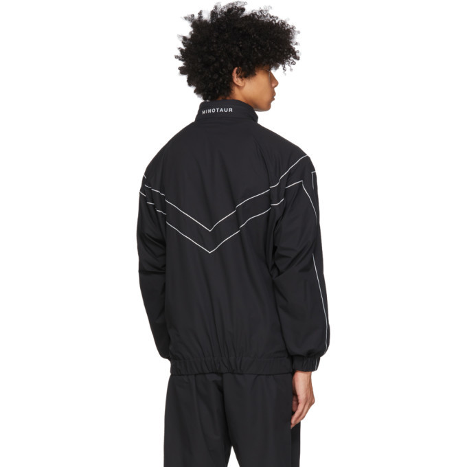 Minotaur Black Hooded Gym Jacket