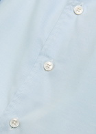 Aurélien Cotton-blend Shirt Blue