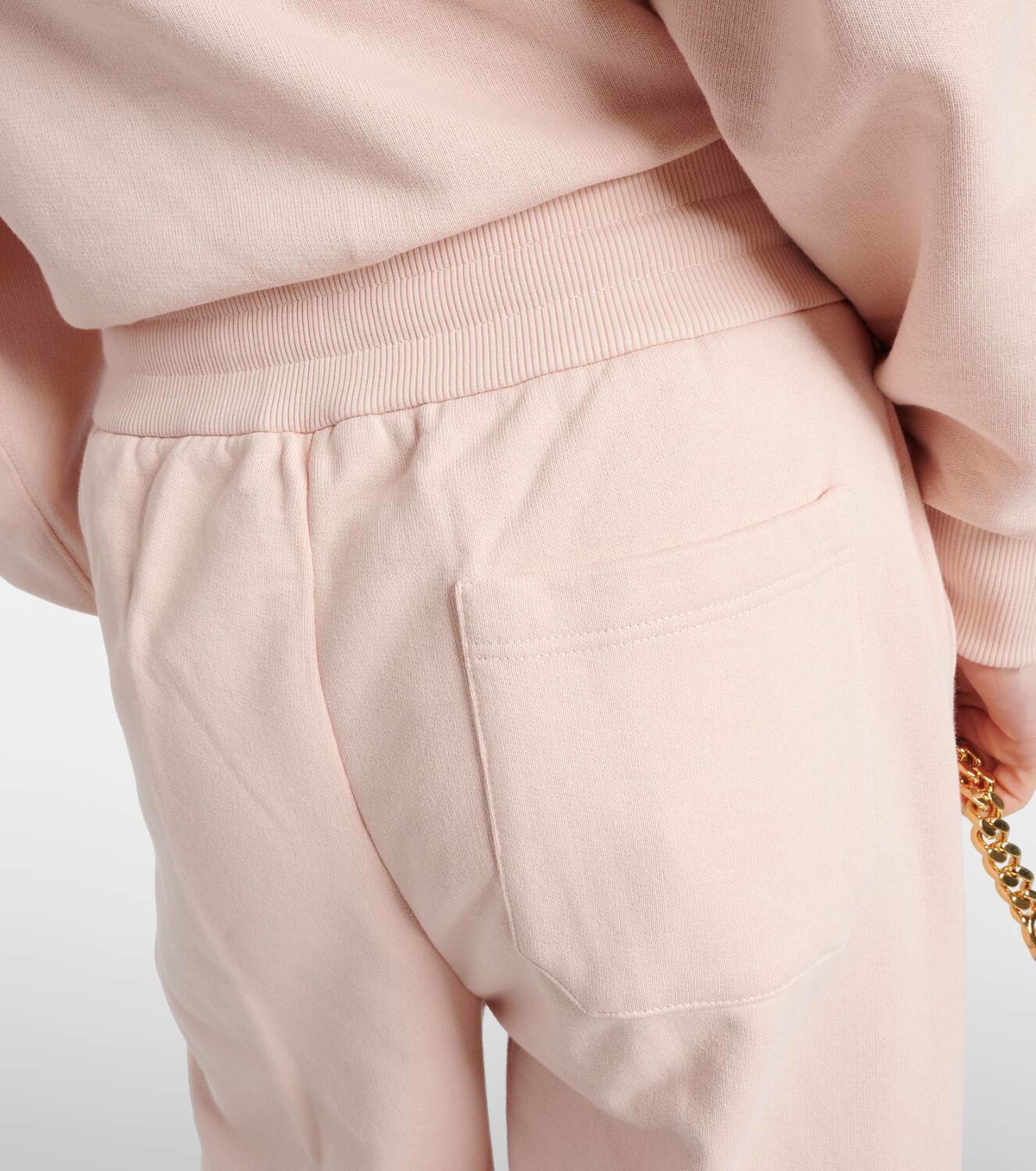 Gucci GG embroidered cotton jersey sweatpants