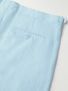 Orlebar Brown - Norwich Slim-Fit Linen Shorts - Blue