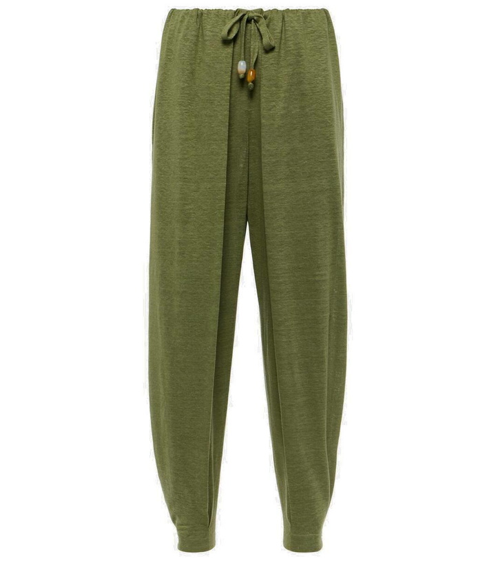 Photo: Loro Piana Gargano linen tapered pants