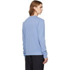 Boss Blue Logo French Rib Sweatshirt