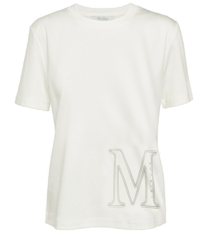 Photo: Max Mara Leisure Monviso cotton-blend T-shirt