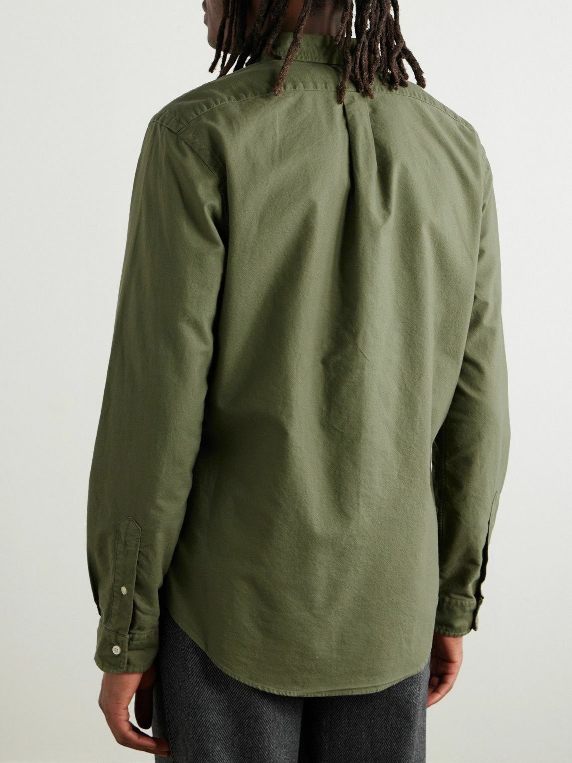 Polo Ralph Lauren - Slim-Fit Button-Down Collar Logo-Embroidered