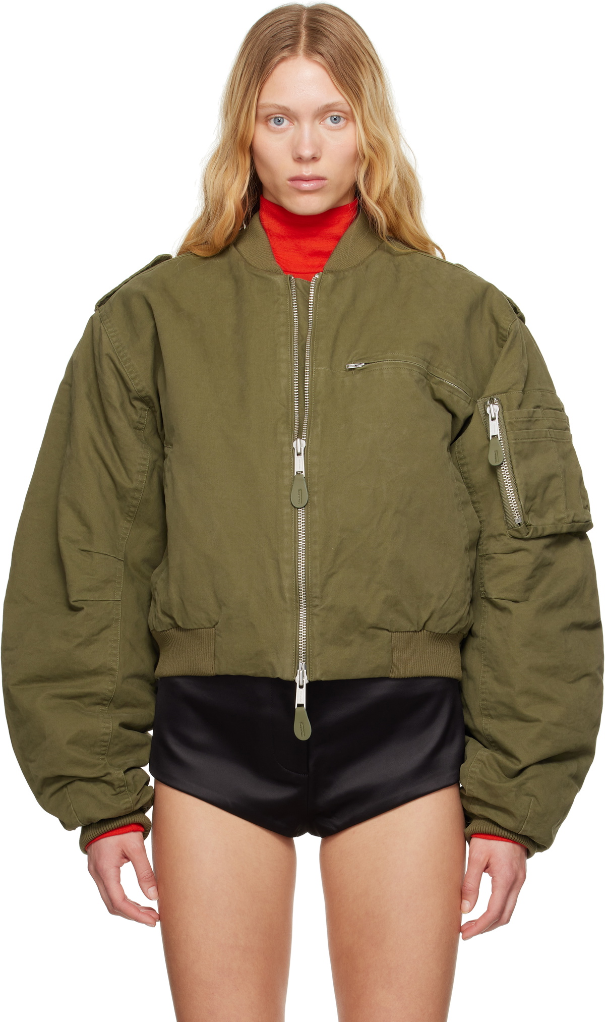 Entire Studios Navy A-4 Bomber Jacket Entire Studios