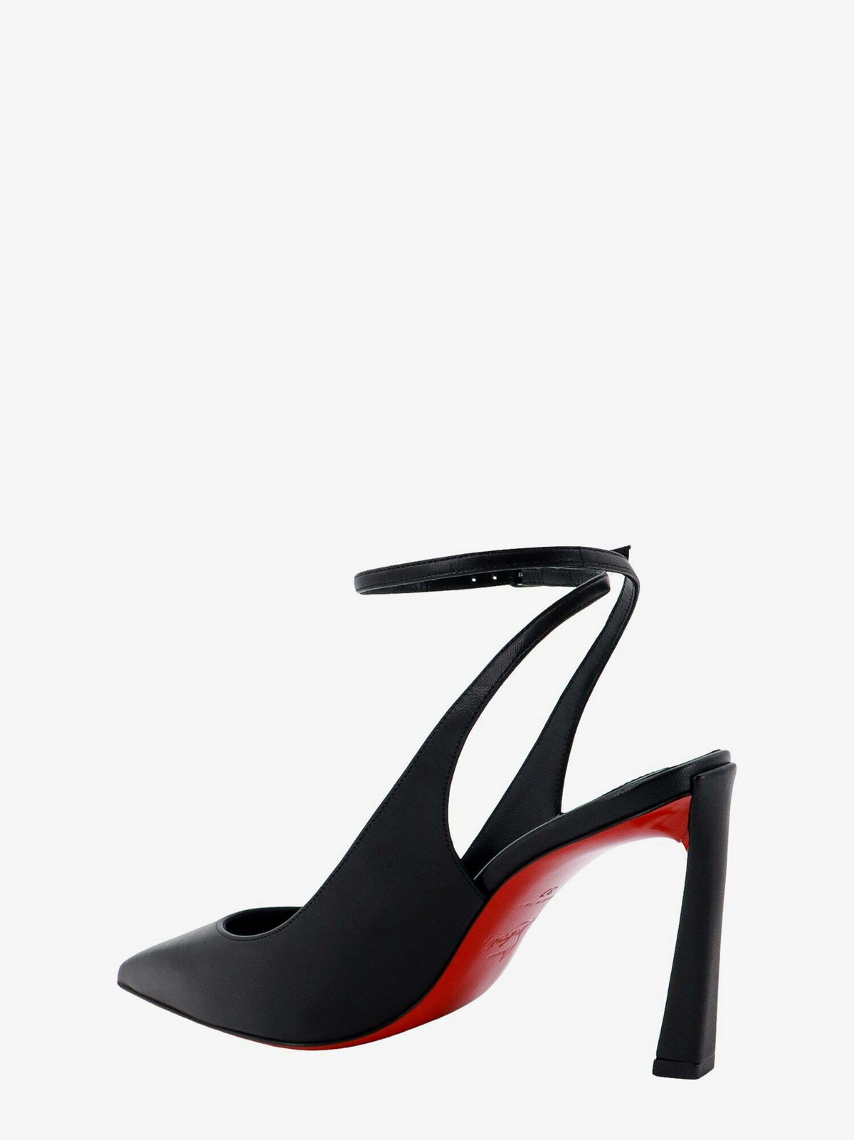 louboutin clear strap