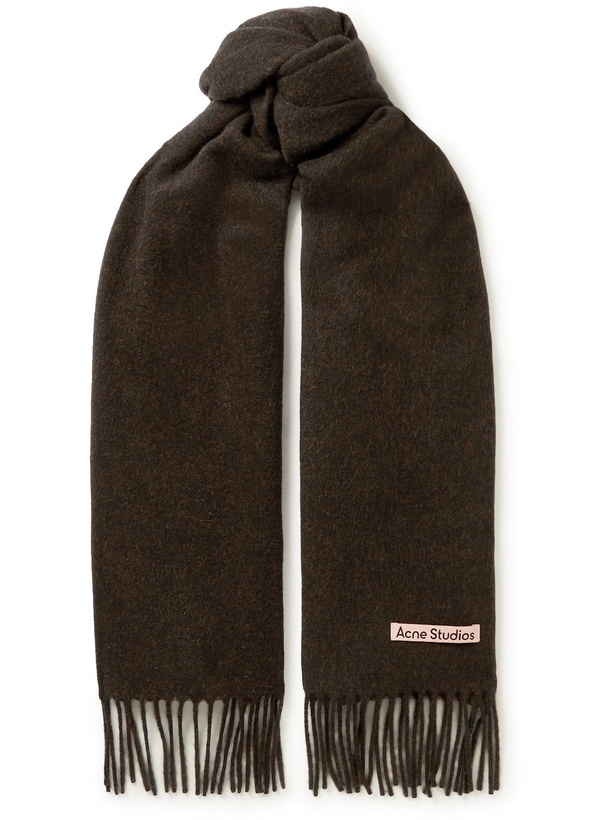 Photo: Acne Studios - Canada Fringed Wool Scarf