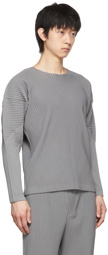 Homme Plissé Issey Miyake Grey Monthly Color February T-Shirt