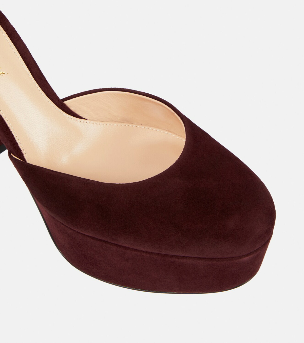 Gianvito Rossi Holly D'orsay suede pumps Gianvito Rossi