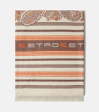 Etro Ischia paisley cotton beach towel