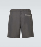 Brunello Cucinelli Logo swim trunks
