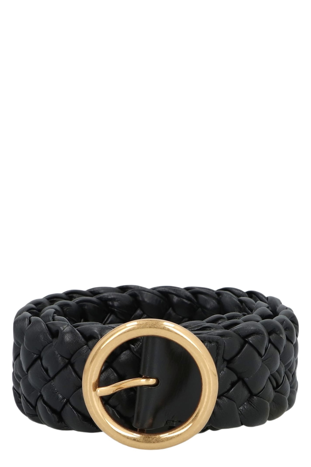 Grasp Belt in Black Bottega Veneta