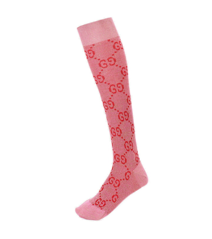 Photo: Gucci - GG cotton-blend socks