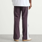 Casablanca Men's Loopback Laurel Tape Pintuck Jogger in Aubergine