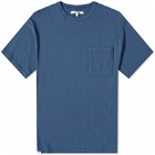 Kestin Men's Fly Pocket T-Shirt in French Blue