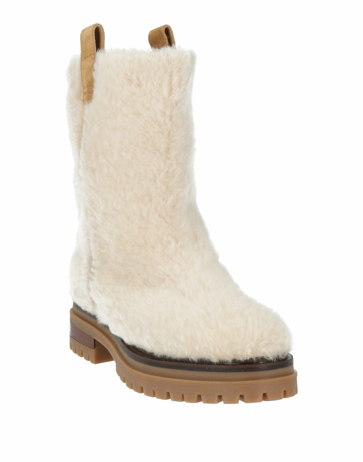 Sergio Rossi Womens Ankle boots Cream