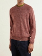 Inis Meáin - Linen and Cotton-Blend Sweater - Brown