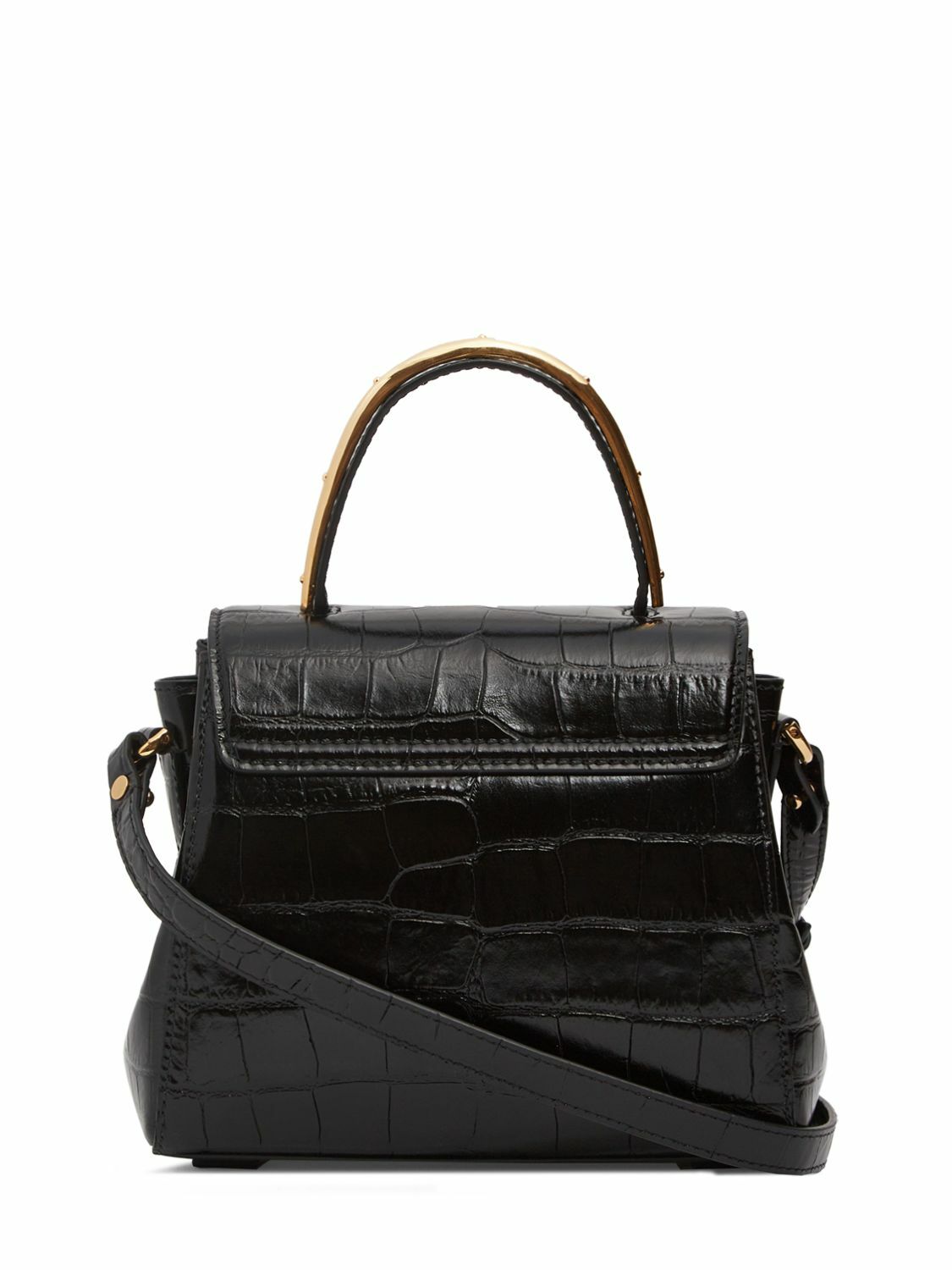 The Verona Croc-Embossed Handbag