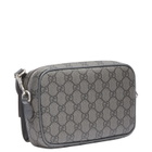 Gucci Men's Supreme GG Monogram Mini Bag in Black