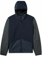 Aspesi - Tang Hooded Padded Ripstop and Shell Jacket - Blue