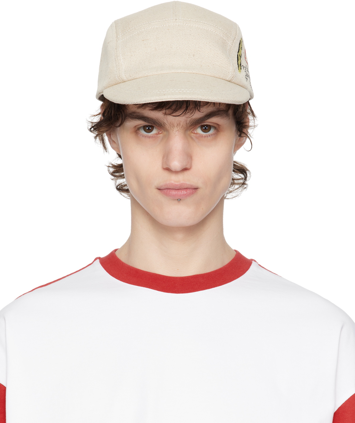 JACQUEMUS Beige 'La Casquette Liga' Cap Jacquemus