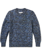 Maison Margiela - Cotton-Blend Sweater - Blue