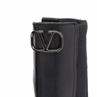 Valentino Men's V Logo Chelsea Boot in Nero