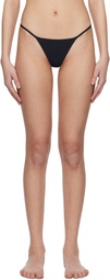 DU CIEL Black Malo Bikini Bottom