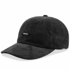 Neighborhood Men's Cord Dad Cap in Black