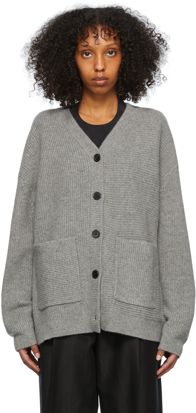 Filippa K Gray Cashmere Cardigan Filippa K