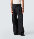 Simone Rocha Belted wide-leg pants