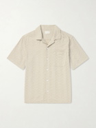 Aimé Leon Dore - Novelty Camp-Collar Cotton-Jacquard Shirt - Neutrals