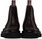 Paul Smith Brown Leather Beard Chelsea Boots