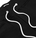 rag & bone - Slim-Fit Tapered Loopback Cotton-Jersey Sweatpants - Black