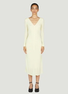 Isabel Marant Laly Ruched Semi-Sheer Dress