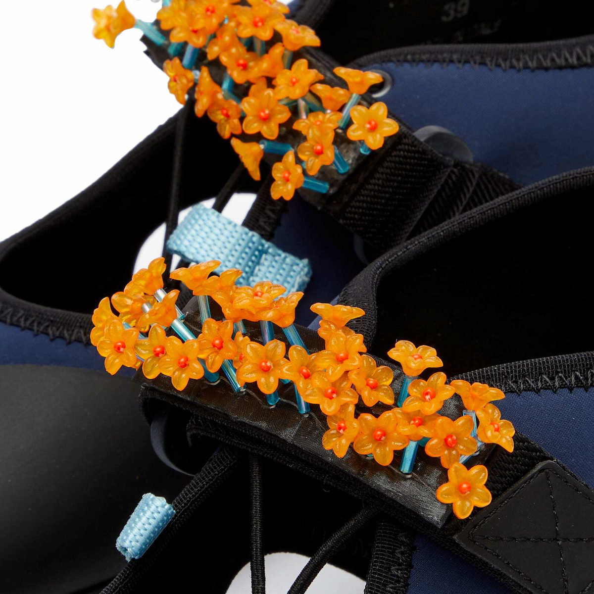 Cecilie Bahnsen Women's Sara Open Beaded Neoprene Shoes in Cecilie Bahnsen Women's Sara Open Beaded Neoprene Shoes in
