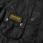 Barbour Men's International Slim International Wax Jacket in Black