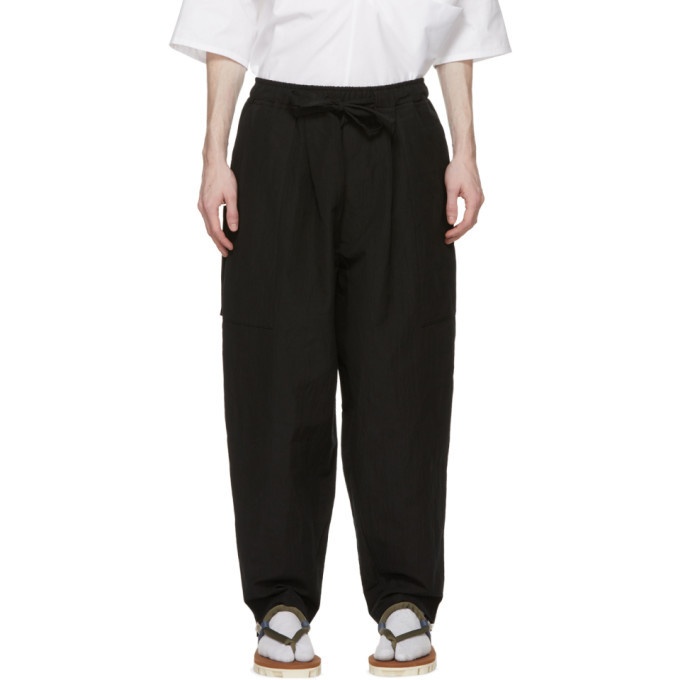Photo: House of the Very Islands Black Linen Wirr Lounge Pants