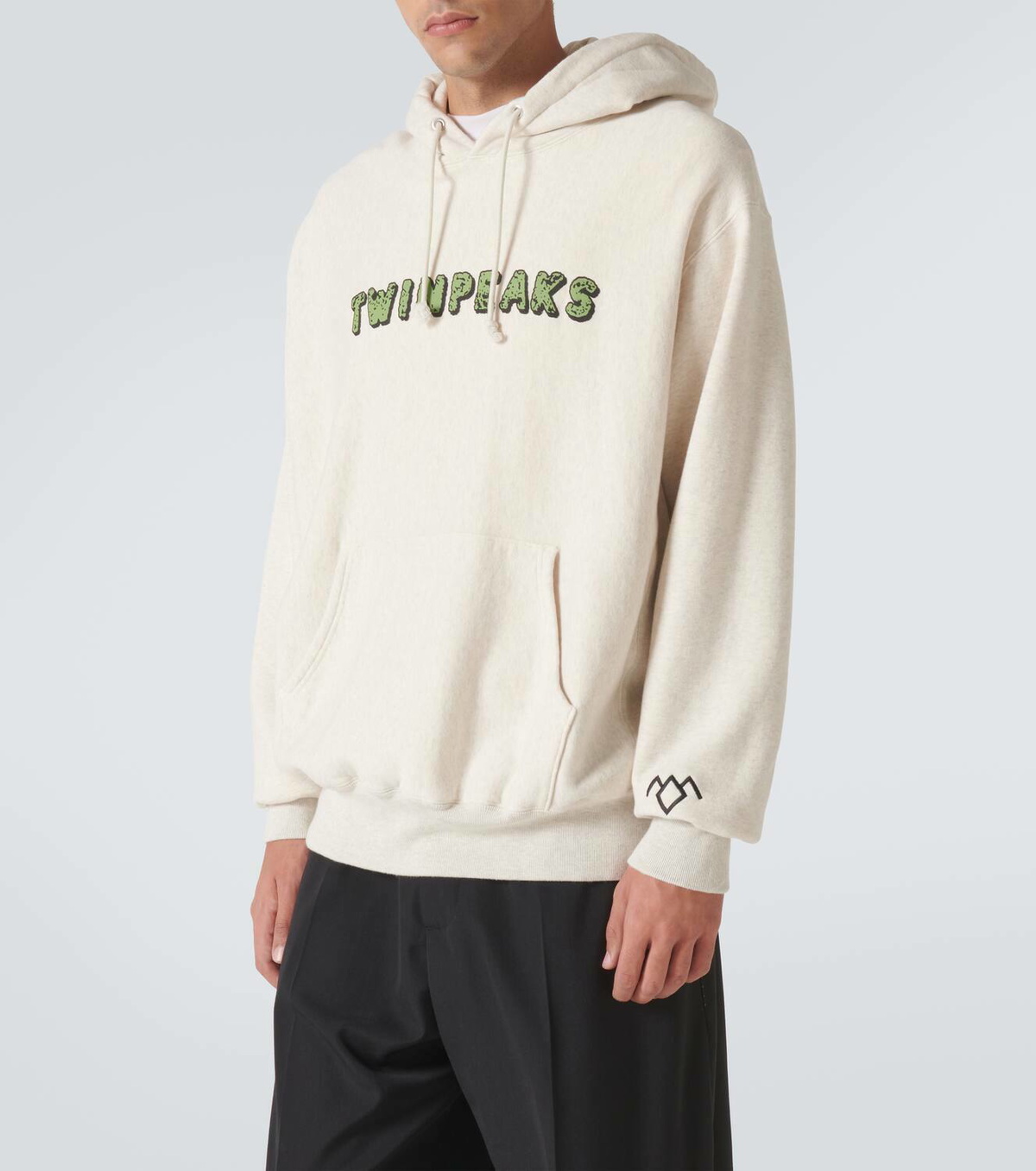 Undercover Printed cotton hoodie