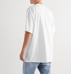 Vetements - The World Motorhead Oversized Printed Cotton-Jersey T-Shirt - White