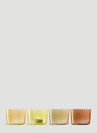 LSA International Set of Four Gems Tealight Holders