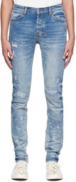 Ksubi Blue Van Winkle North Trashed Jeans