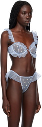 Le Petit Trou Blue Paquerette Bra