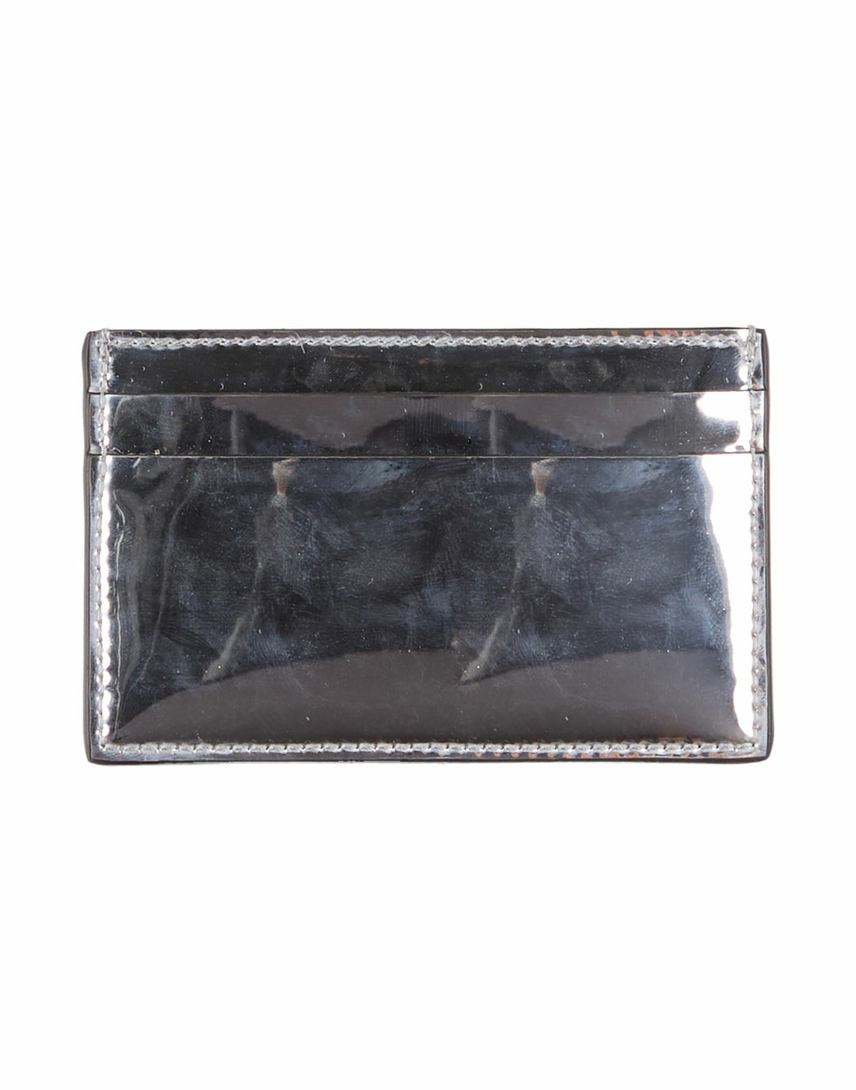 Mcqueen Womens Cardholder in Silver