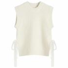 Cecilie Bahnsen Women's Owen Vest in White