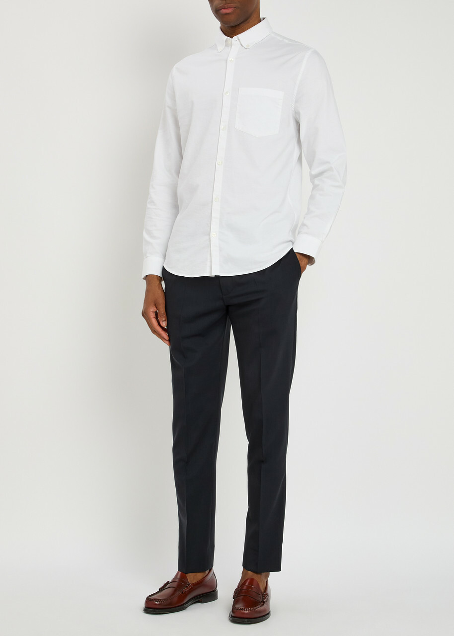 Lestrange The Tropical 24 Wool Trousers Navy