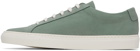 Common Projects Green Contrast Achilles Sneakers