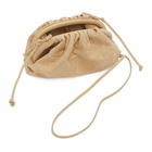 Bottega Veneta Beige Paper Small Pouch